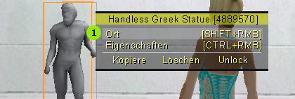 Objekt Statue
