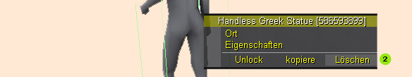 Objekt Statue