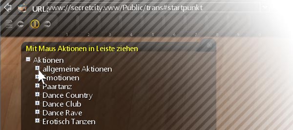 3. Emote Auswahl